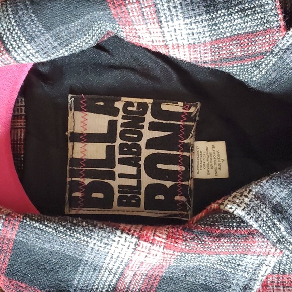 Billabong wool blend plaid blazer jacket - Picture 2 of 8